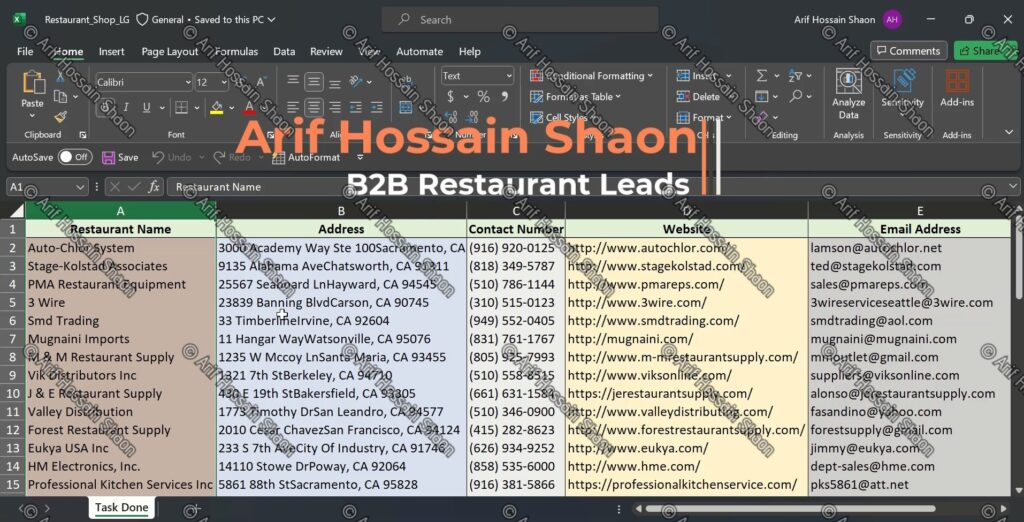 Sales Lead